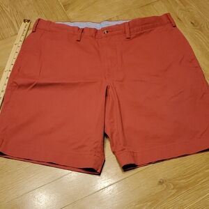 Polo Ralph Lauren Classic Fit 9" Stretch Shorts Size 36 Red